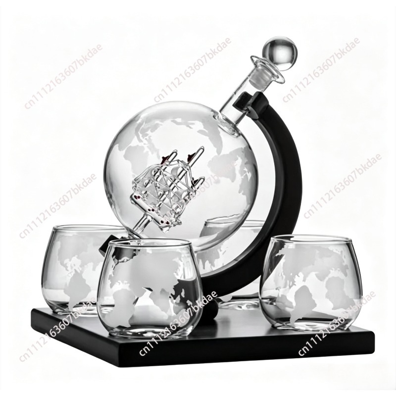 Decanter Globe Set - Set Decanter per Vino a Forma