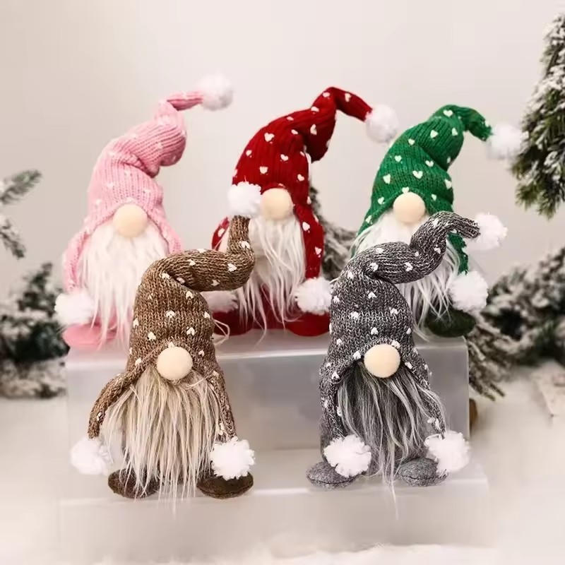 Home Bargains - Gnomo di Natale in Peluche, Bambola