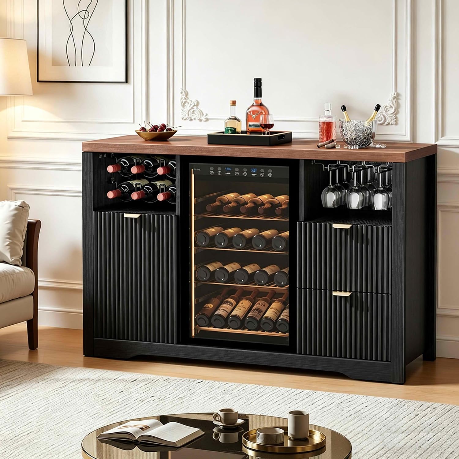 Mobile per Bar del Caffè con S - Home Bar And Fridge recensione e prezzo