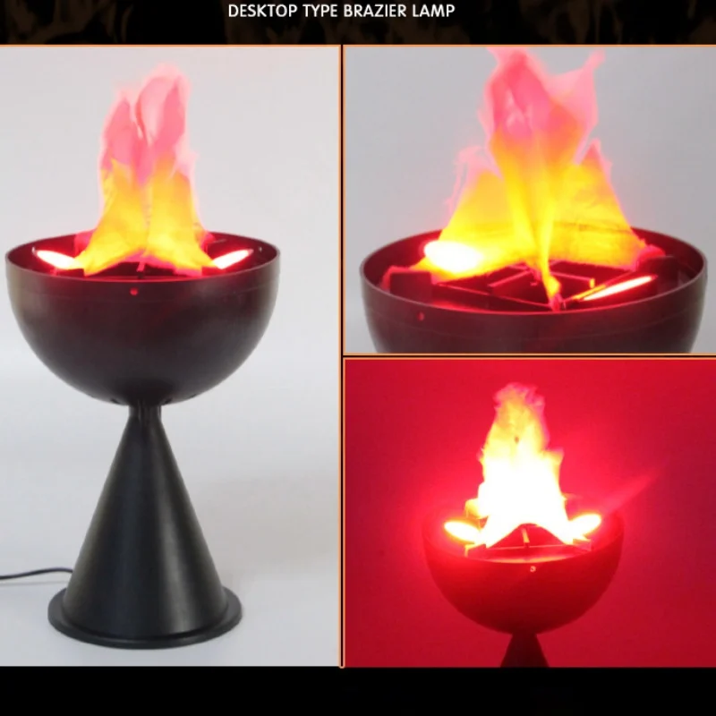Lampada 3D con Fiamma Finta, S - Home Bar Accessories recensione e prezzo