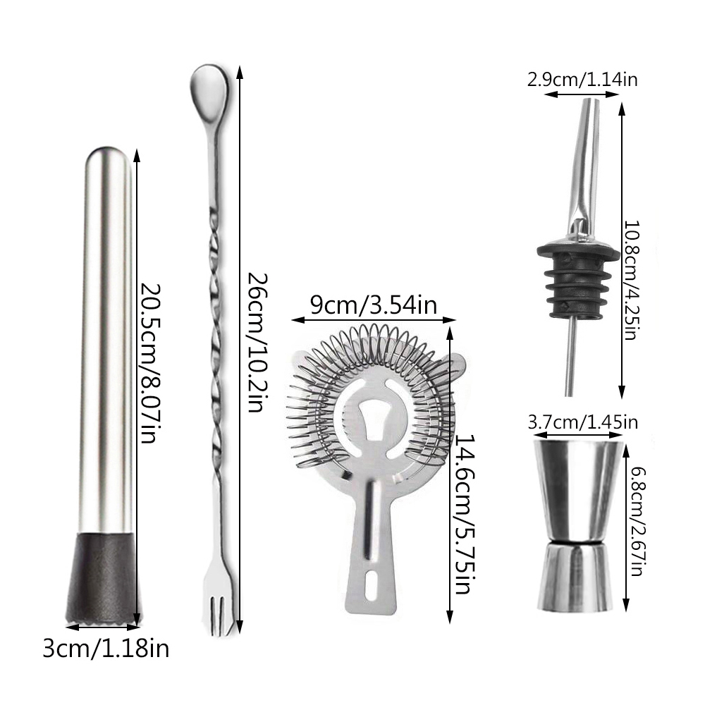 Collezione di Accessori Elegan - Home Bar Setup Kit recensione e prezzo