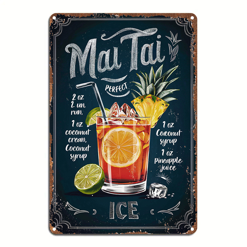 1 pezzo di targa in metallo vi - Home Bar Lounge recensione e prezzo