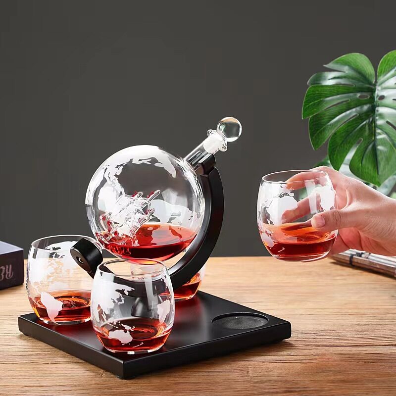 Set di Decanter per Vino Decor - Decanter Globe Set recensione e prezzo