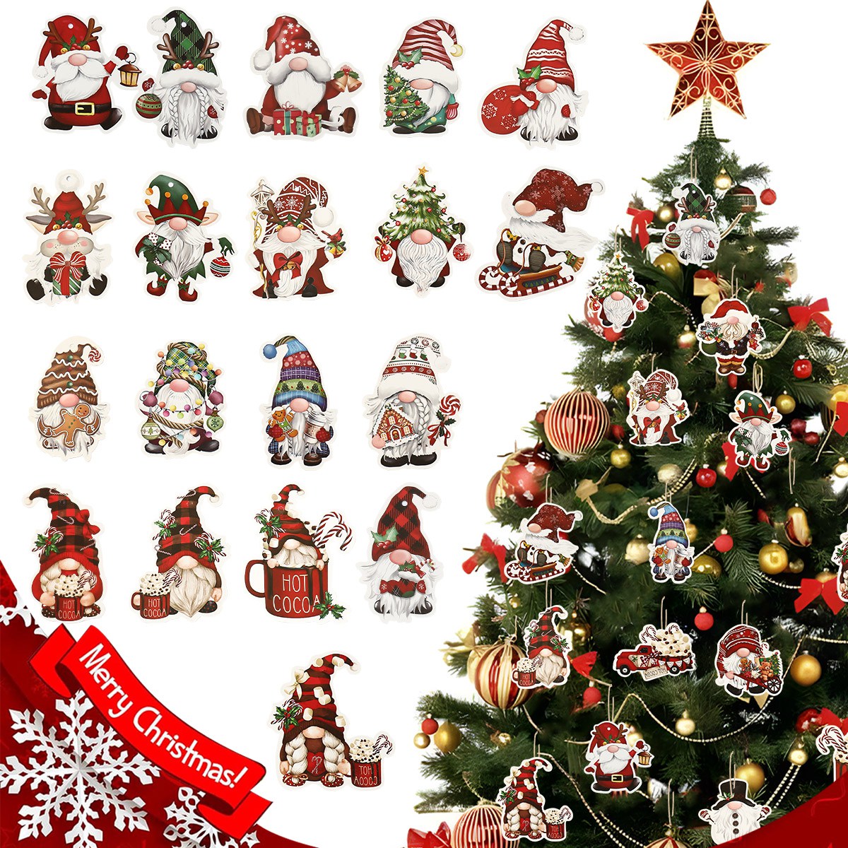 12 pezzi di Natale Babbo Natal - Home Bargains recensione e prezzo