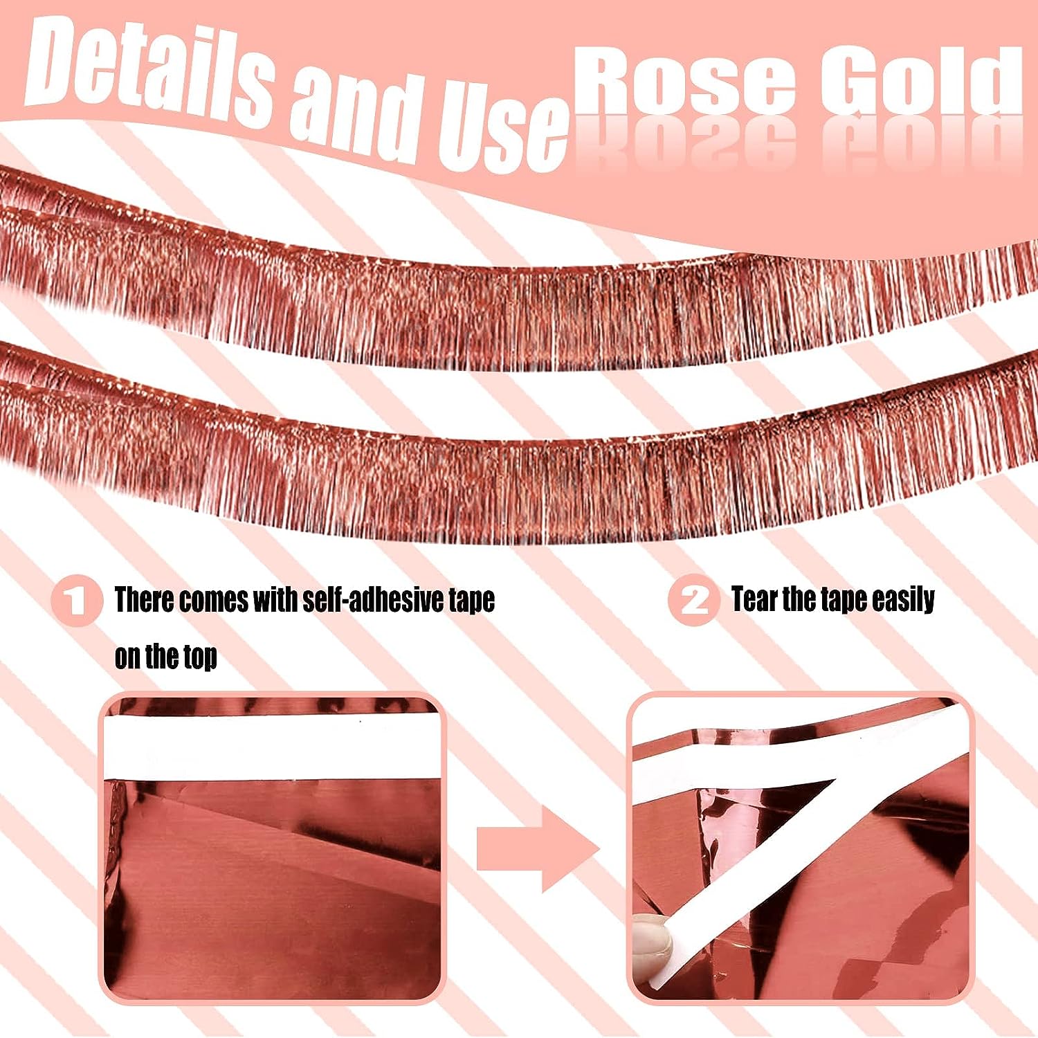 30x300CM Foil Fringe Garland S - Home Bargains recensione e prezzo