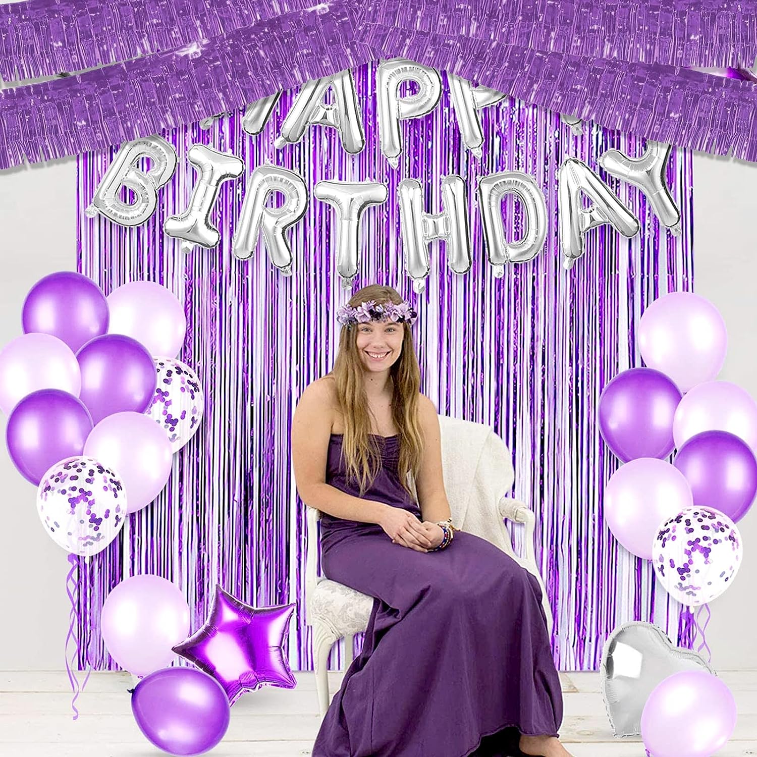 30x300CM Foil Fringe Garland S - Home Bargains recensione e prezzo