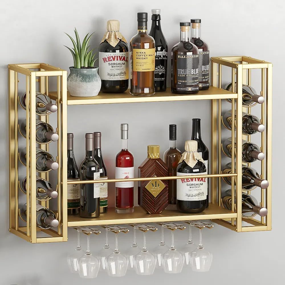 Portabottiglie da Parete, Port - Home Bar Shelves recensione e prezzo